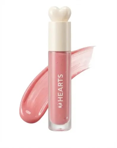 Hearts Light Pink Flaw Corrector