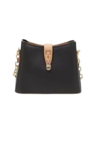 حقيبة كتف بحزام علي شكل سلسلة من ليفيدور - بيج