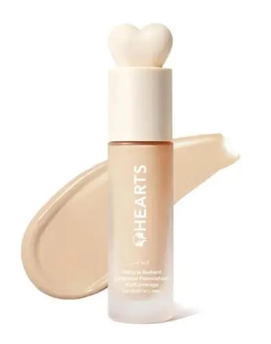 Hearts Natural Long Wear Foundation Light White