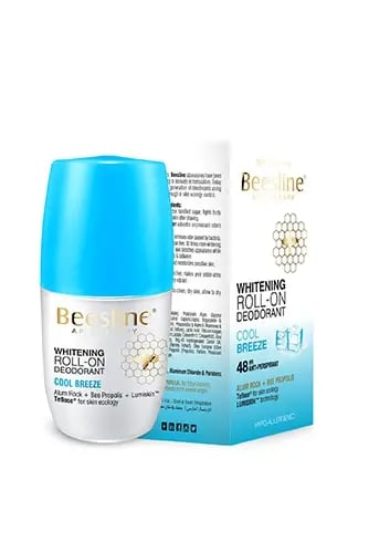 Beesline Skin Lightening Roll-On Deodorant with Br...
