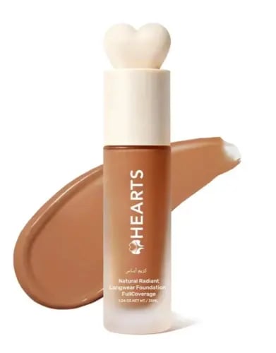 Hearts Naturals Longwear Deep Warm Foundation