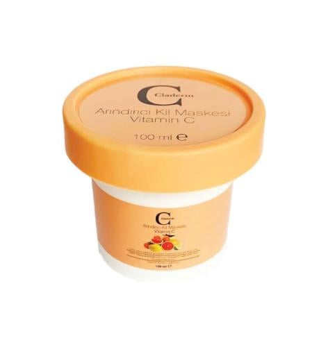 قناع الطيين المنقي بي فيتامين سي من كلاديوم