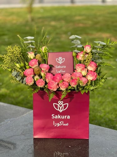 سلاسل فضة نسائية ساكورا اوراق الشجر Sakura Necklac...