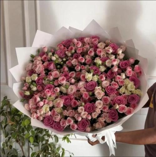 بوكيه ورد كبير