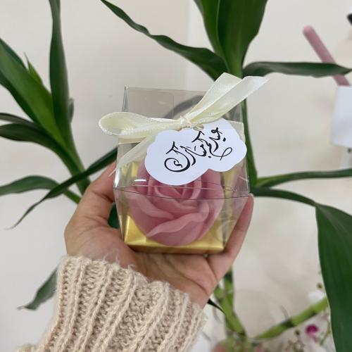 شمعه الجوري مغلفه مع تاق