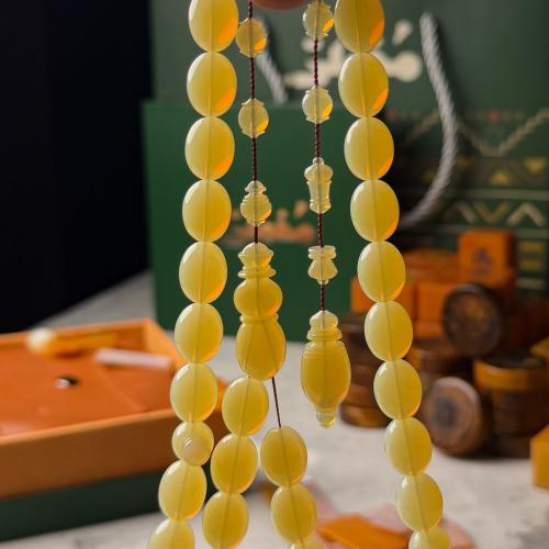 Domeena transparent pearl rosary