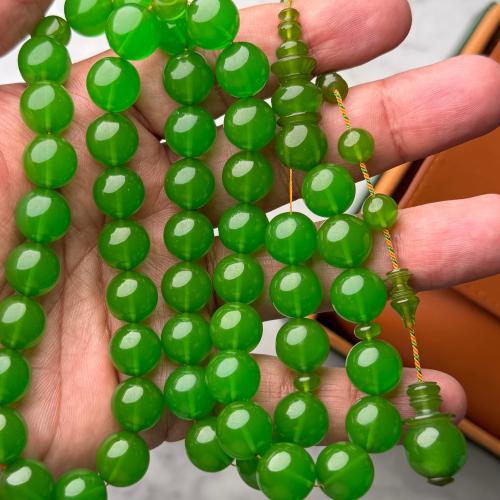 A prayer bead from transparent sticks