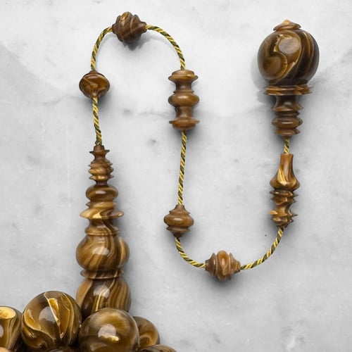 مسباح بكلايت خراطة تركية معرق