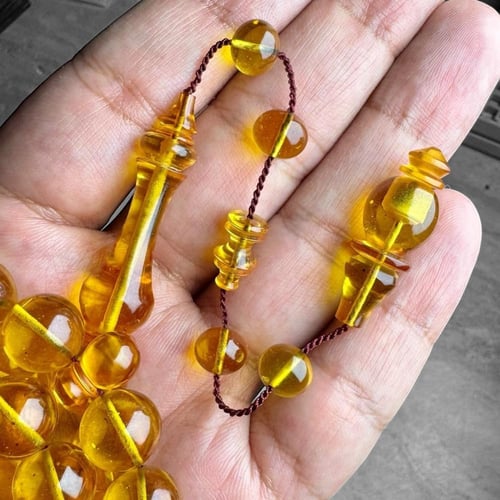 بكلايت الماني شفاف بإنكاس اصفر خراطة الاوسطى محمود...