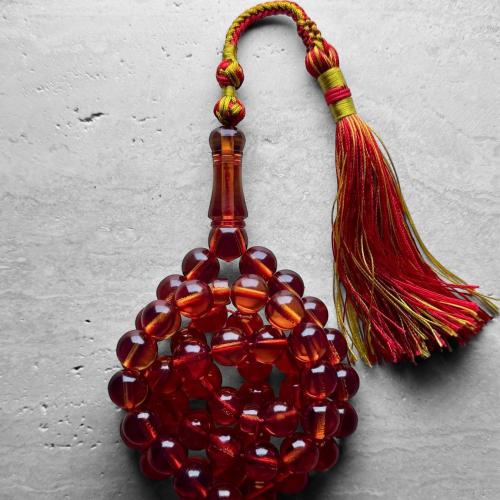 مسباح زعفراني بلون عسلي