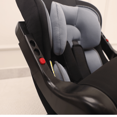 كرسي سيارة للأطفال حديثي الولادة قابل للطي مع حاجز...