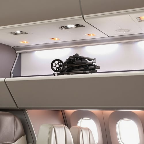 عربية أطفال رضع خفيفة للسفر قابلة للطي ومواجهة للج...