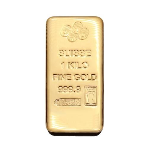 سبيكة ذهب سعودية 1 كيلو جرام عيار 24