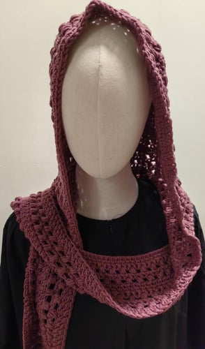 Hoodied scarf