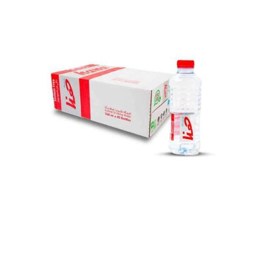 مياه هنا - حجم 330 مل - كرتون 40 حبه