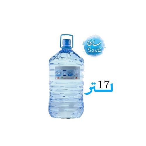 مياه سافا جالون حجم 17 لتر