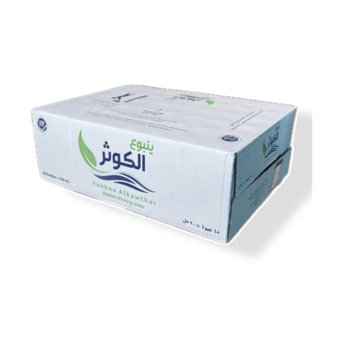 مياه ينبوع الكوثر - حجم 330 مل - كرتون 40 حبة
