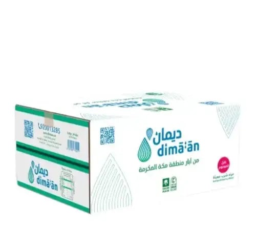 مياه ديمان حجم 200 مل - كرتون 48 حبه