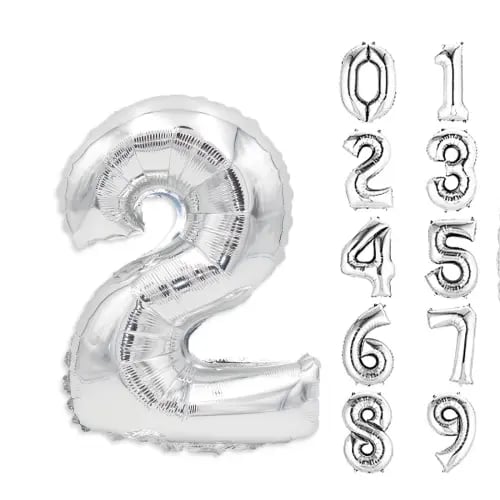 بالونات هيليوم أرقام