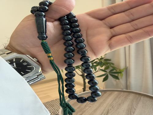 مسباح بكلايت كركوشه كويتي اخضر غامق لامع