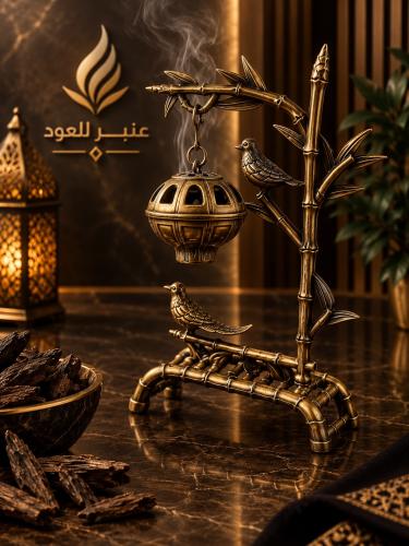 مبخرة تغاريد العود – حجم صغير