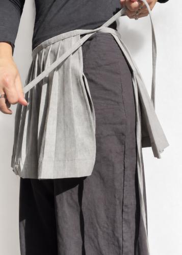 Wrap layered skirt 05