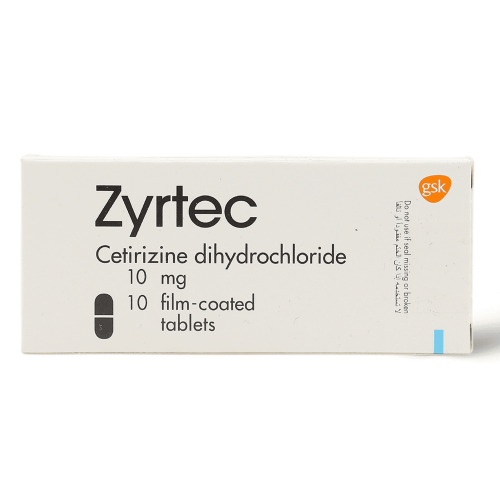 Zyrtek 10 mg - 10 capsules