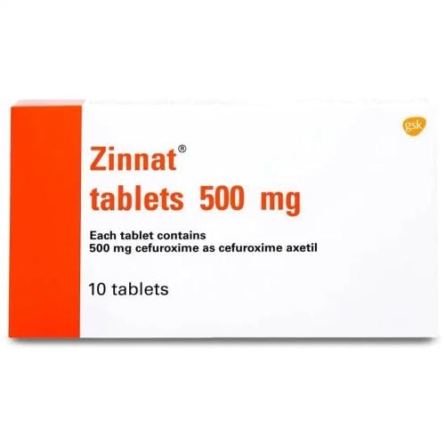 Zinat 500 mg - 10 pills