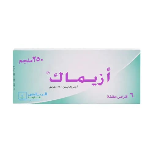 Azimac 250mg - 6 tablets