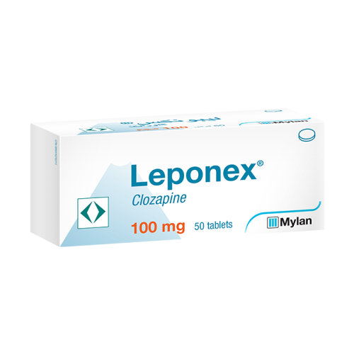 Leponex 100mg - 50 Tablet ليبونيكس 100 مجم - 50 حب...