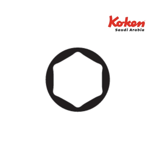 طقم حبوب 10 قطع سداسي تربيعة 1/2 أنش