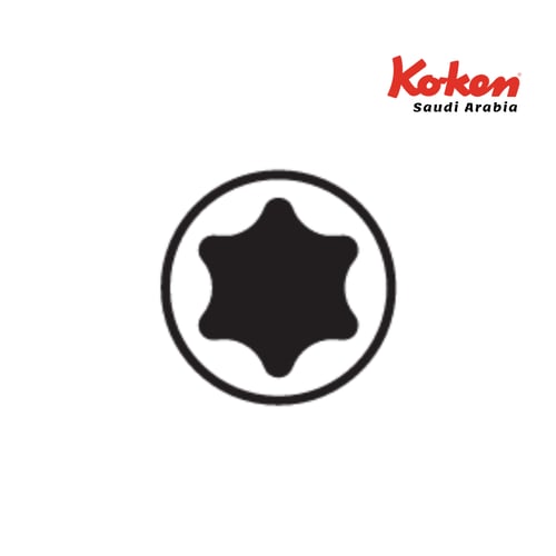 طقم حبوب رأس مشرشر 7 قطع تربيعة 1/4