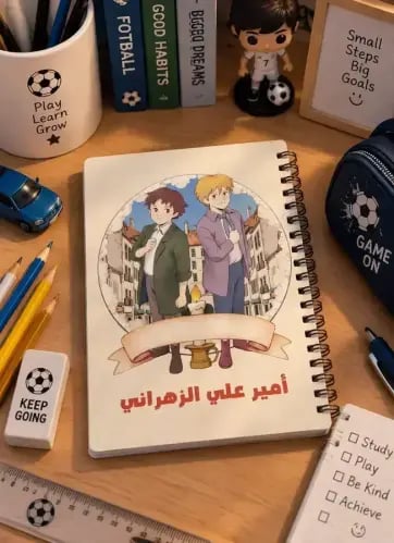 دفتر بشخصية لوفي A5