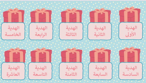 لعبة تفاعليه جاوبي واختاري هديتك