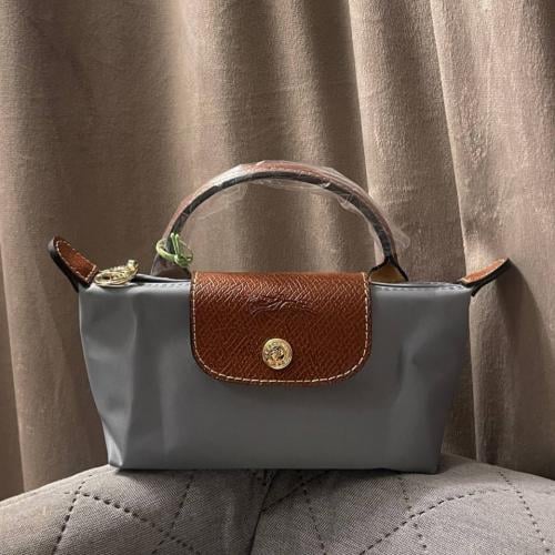 Longchamp XS - turquoise with strap