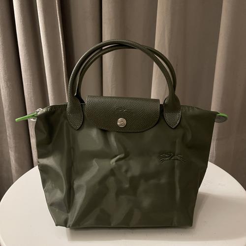 Longchamp S - full olive