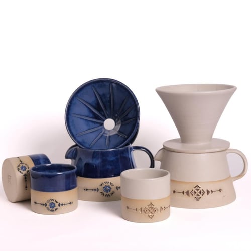 طقم V60 (ازرق)