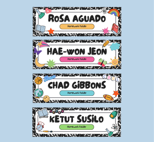 ملصق مدرسي - 8