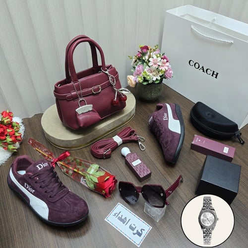 شنط راقيه ماركة كوتش كرز خامه جلديه عالية الجوده