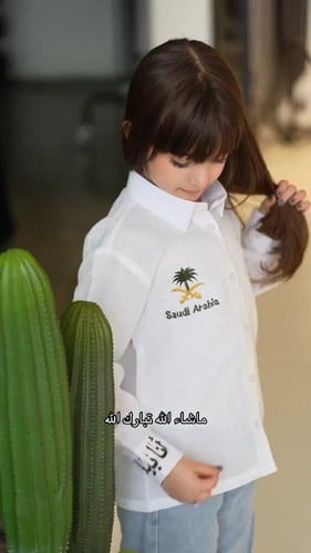 قميص كتان الاسم حسب الطلب