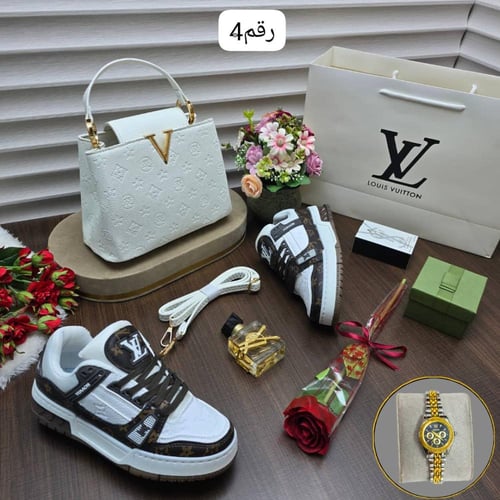 شنط راقيه شكل ماركة لويس فيتون خامه جلديه عالية ال...