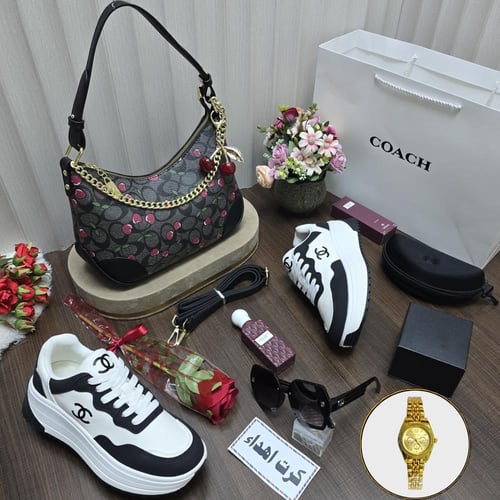 شنط راقيه ماركة كوتش كرز خامه جلديه عالية الجوده