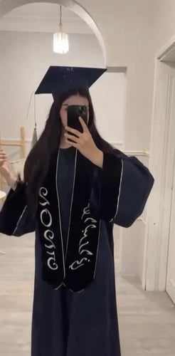 طقم عباية تخرج2025