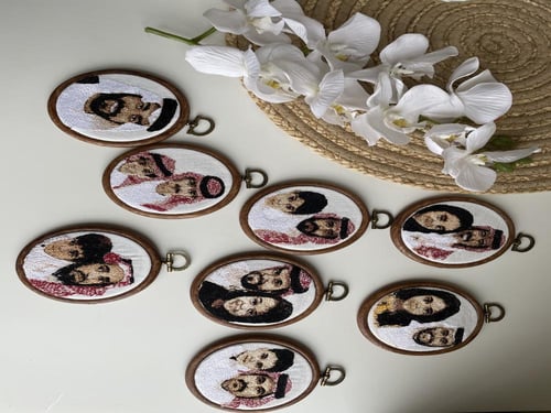 تعليقه تطريز طبيعي