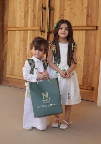 فستان اليوم الوطني جديد