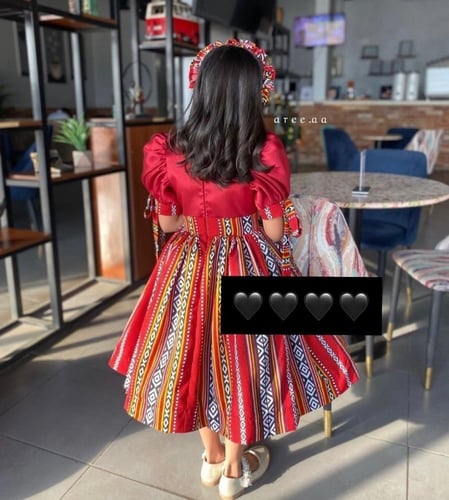 فستان يوم التأسيس السعودي