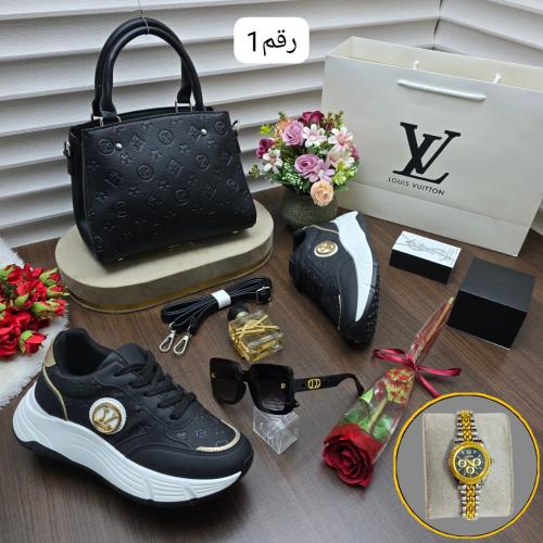 شنط راقيه شكل ماركة لويس فيتون خامه جلديه عالية ال...