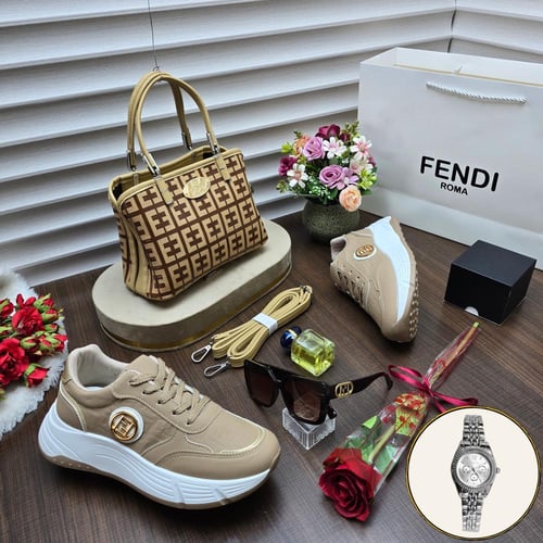 شنط راقيه ماركة فندي خامه جلديه عالية الجوده