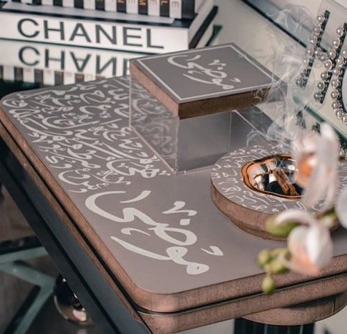 مبخره خشب بالاسم تصميم حسب الطلب