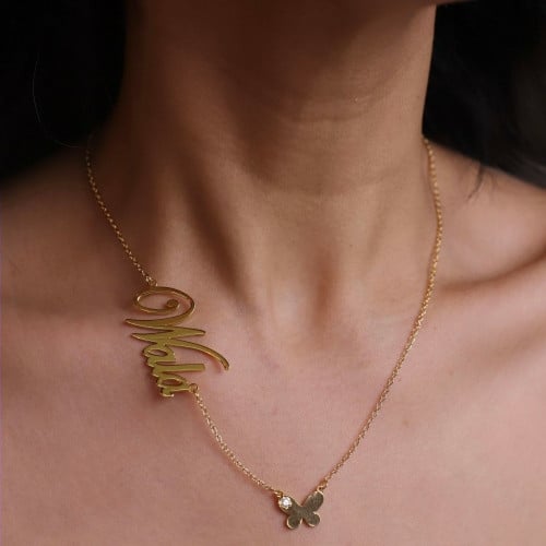 سلسال اسم وفراشه تصميم حسب الطلب